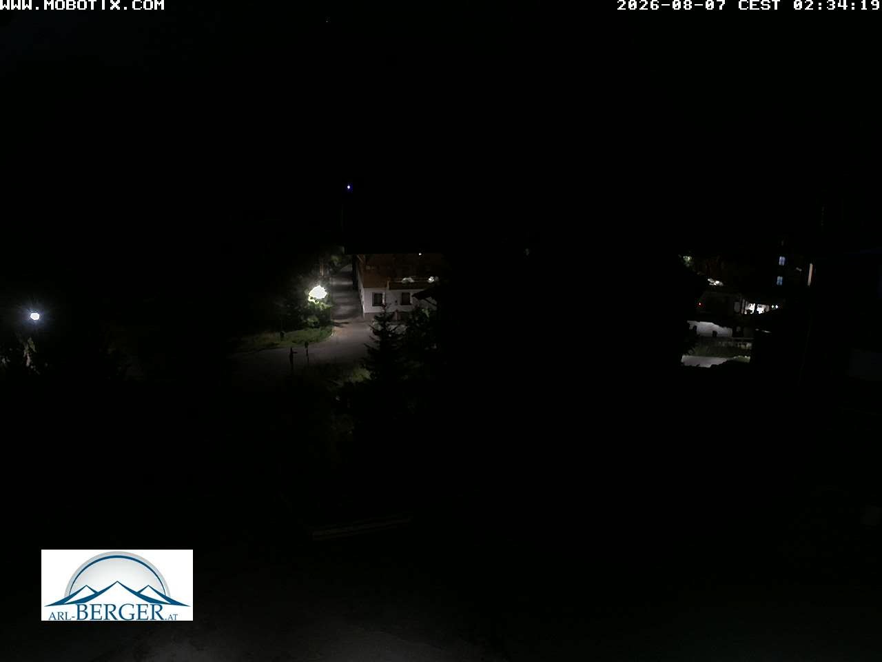 Archiv Foto Webcam Oberlech: Pension Berger