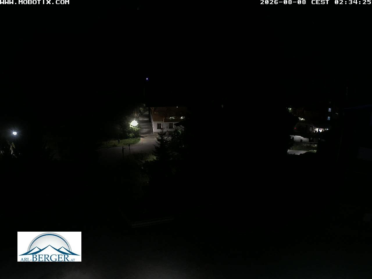 Archiv Foto Webcam Oberlech: Pension Berger