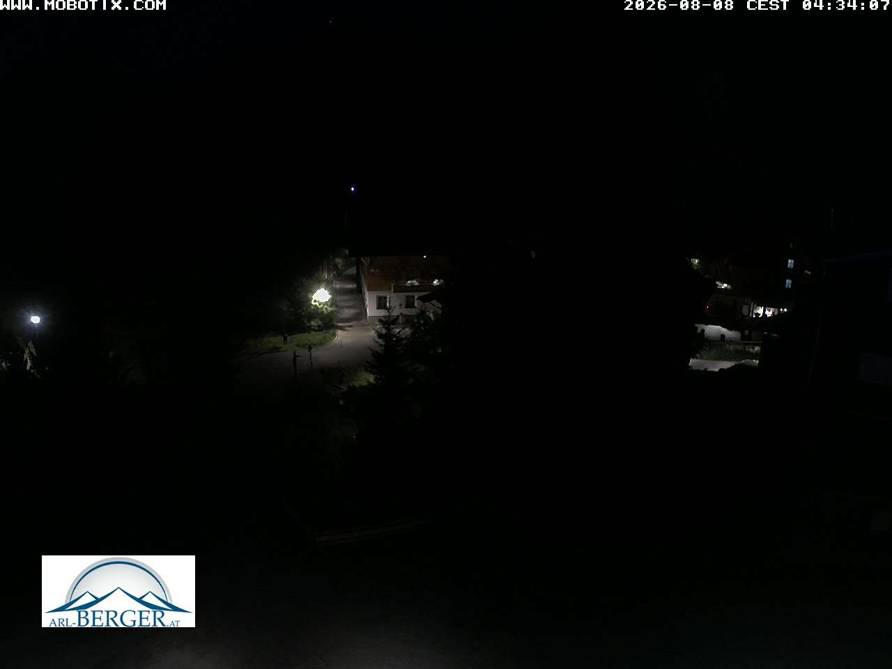 Archiv Foto Webcam Oberlech: Pension Berger