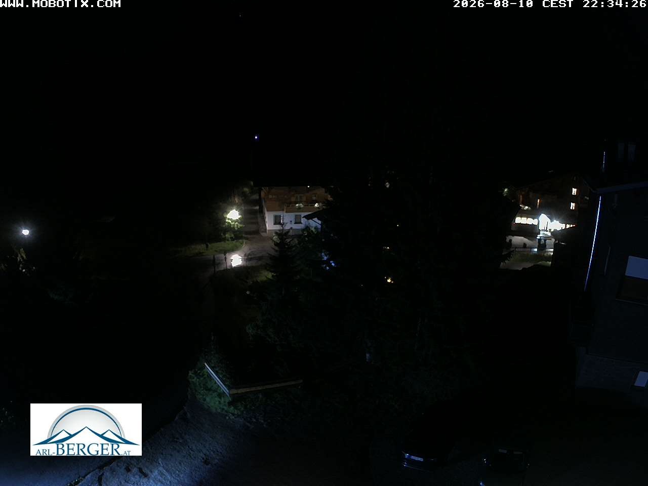 Archiv Foto Webcam Oberlech: Pension Berger