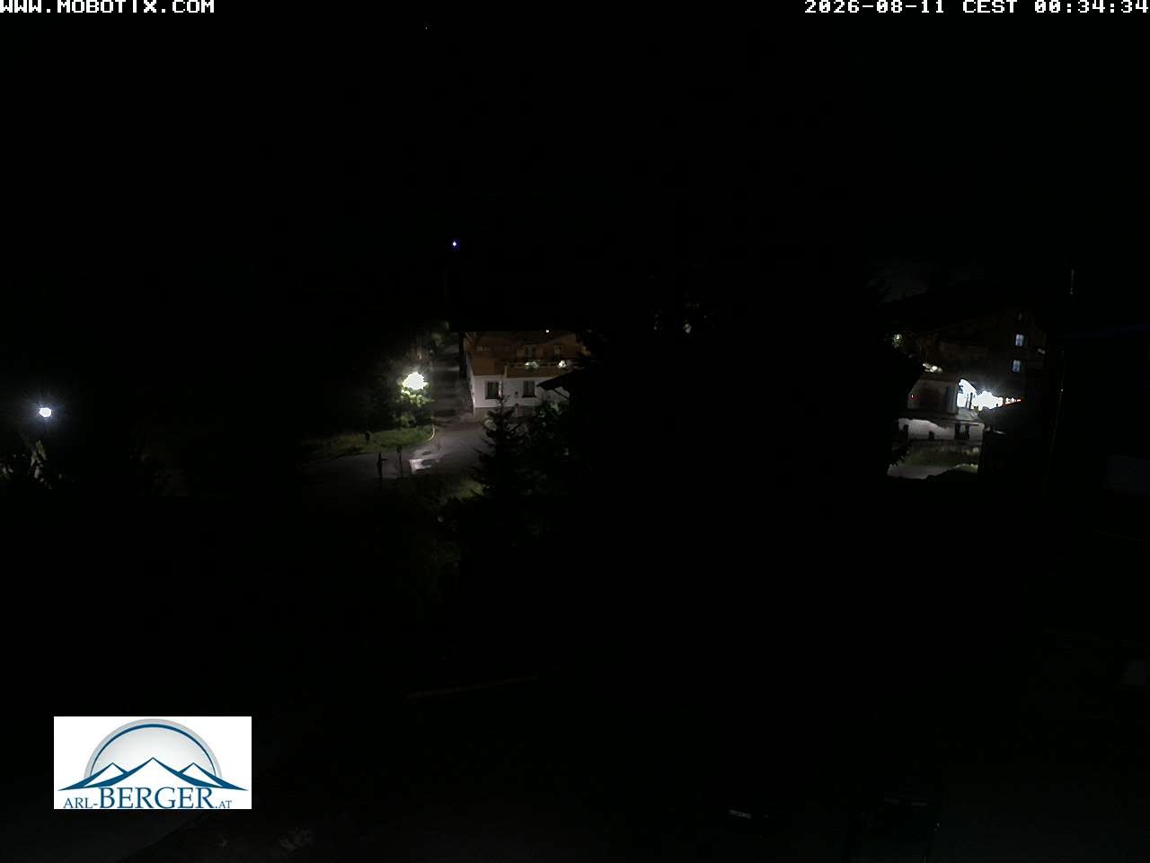 Archiv Foto Webcam Oberlech: Pension Berger
