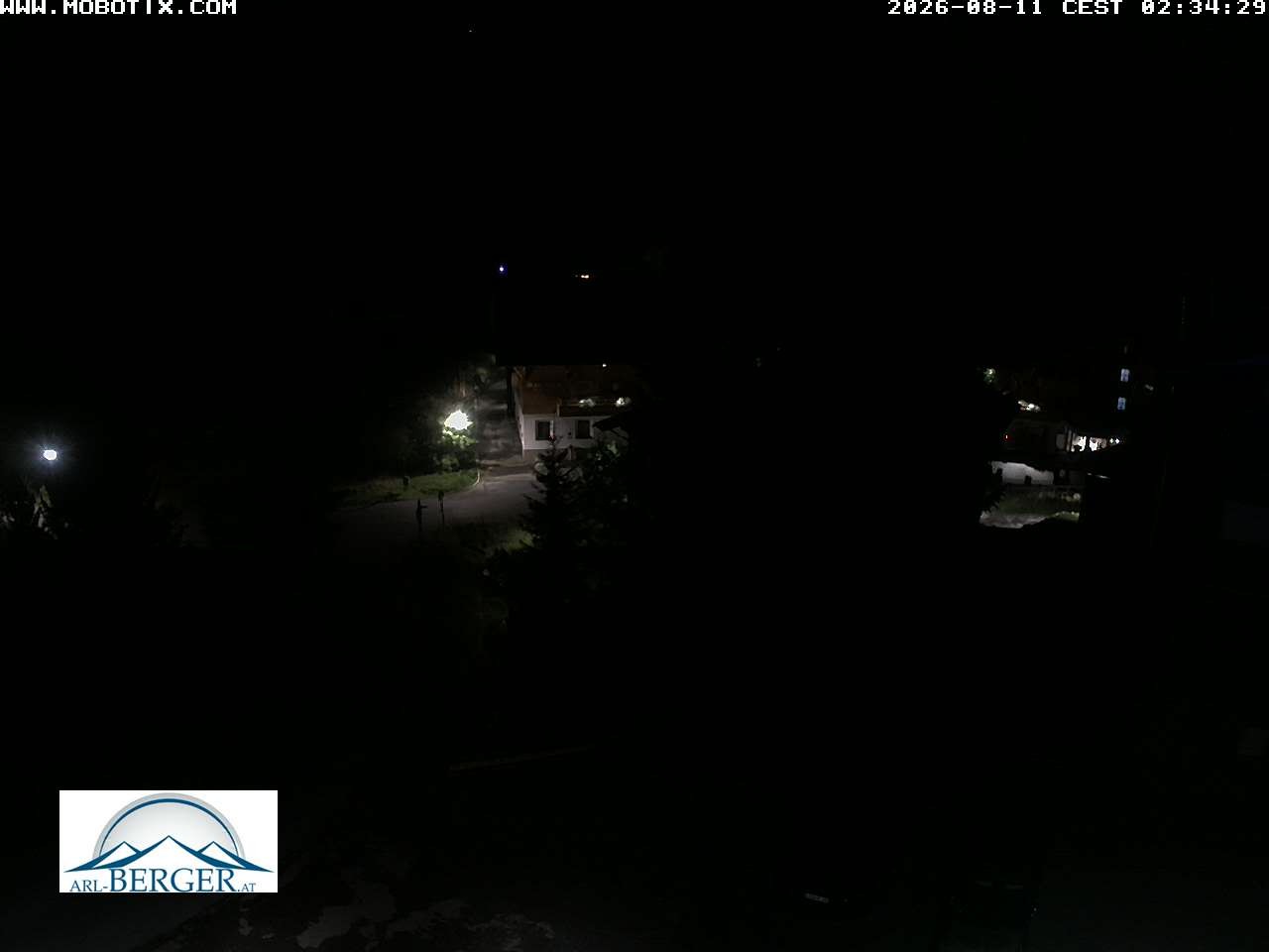 Archiv Foto Webcam Oberlech: Pension Berger