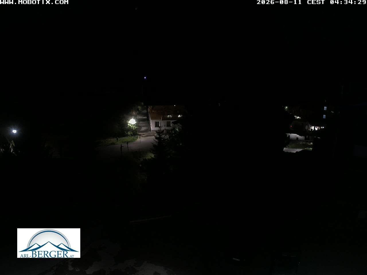 Archiv Foto Webcam Oberlech: Pension Berger