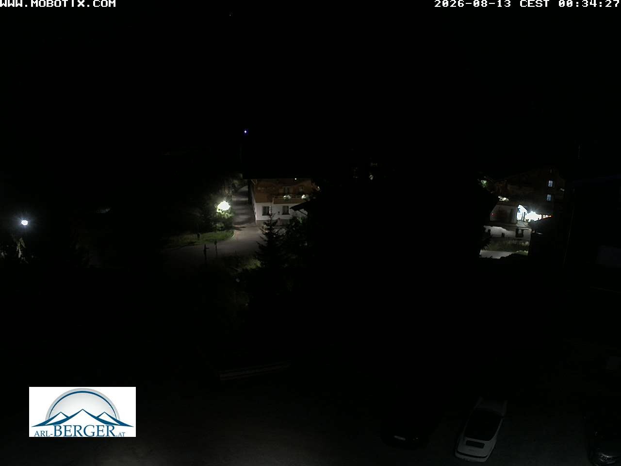 Archiv Foto Webcam Oberlech: Pension Berger