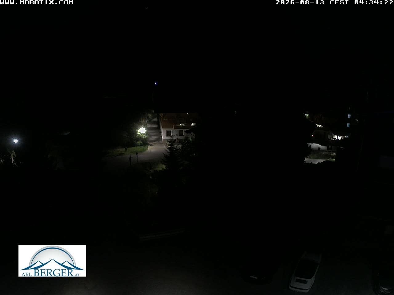Archiv Foto Webcam Oberlech: Pension Berger