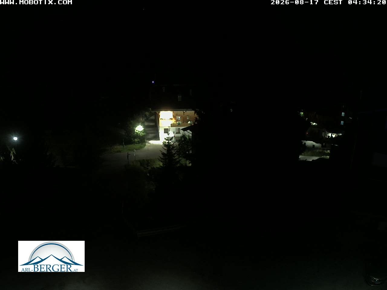 Archiv Foto Webcam Oberlech: Pension Berger