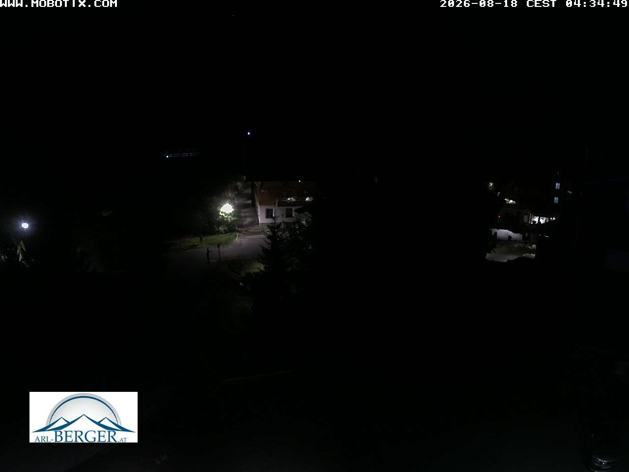 Archiv Foto Webcam Oberlech: Pension Berger