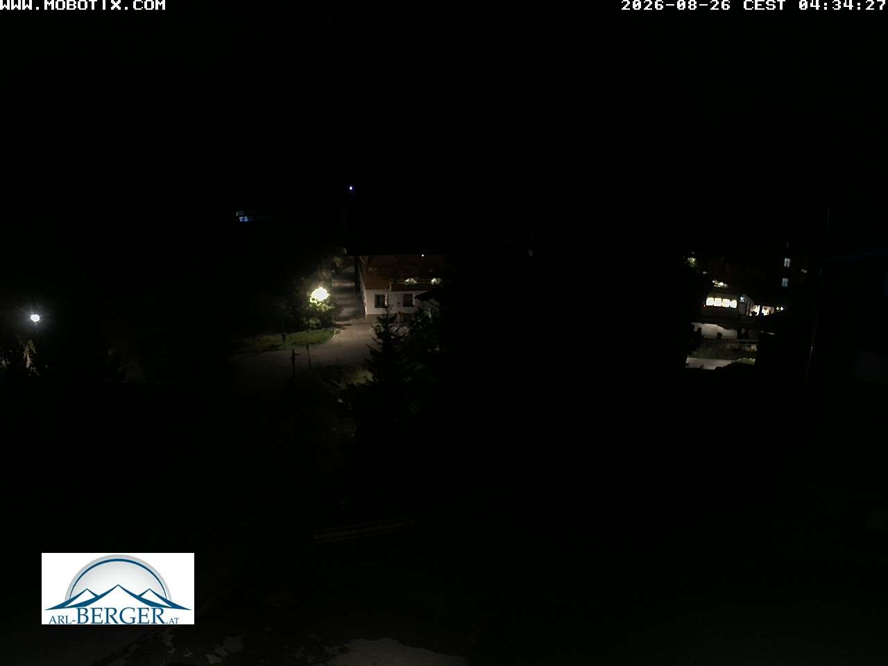 Archiv Foto Webcam Oberlech: Pension Berger