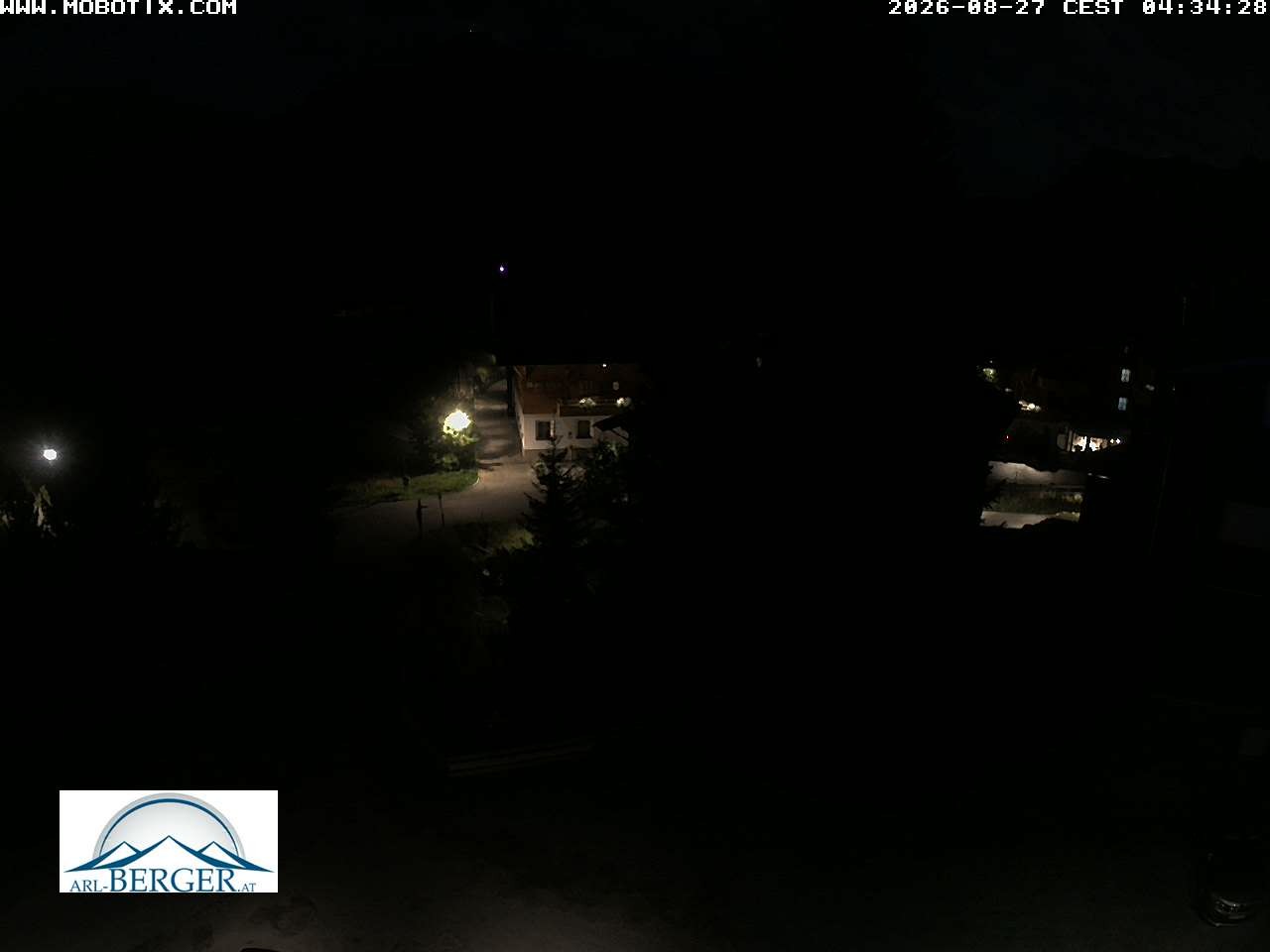 Archiv Foto Webcam Oberlech: Pension Berger