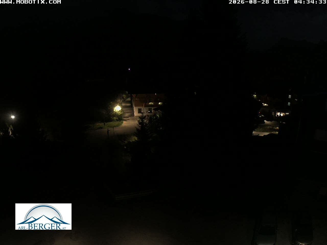 Archiv Foto Webcam Oberlech: Pension Berger