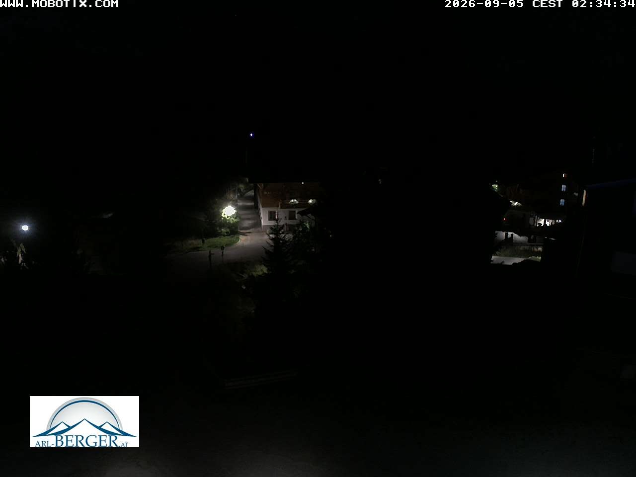 Archiv Foto Webcam Oberlech: Pension Berger