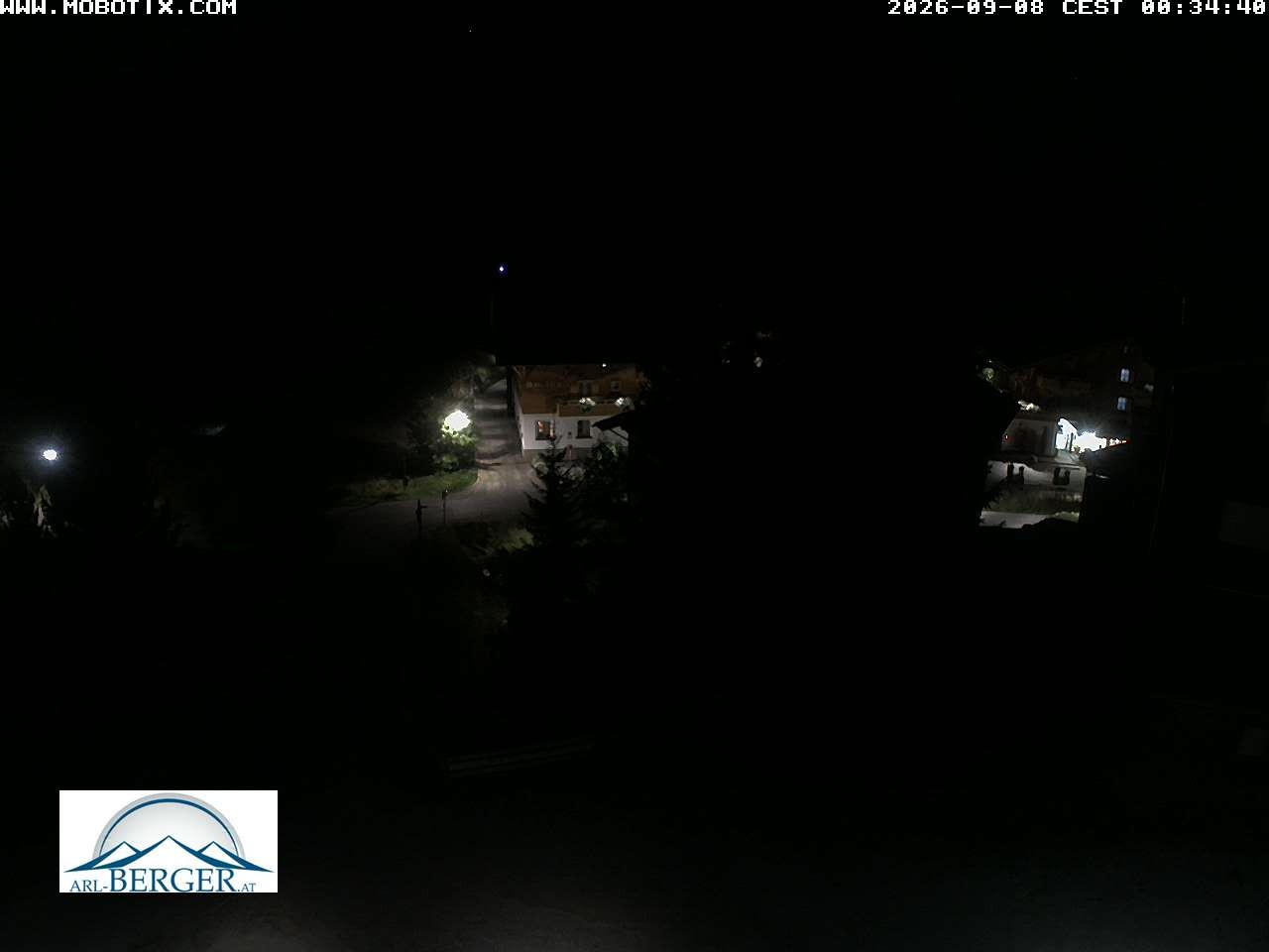Archiv Foto Webcam Oberlech: Pension Berger