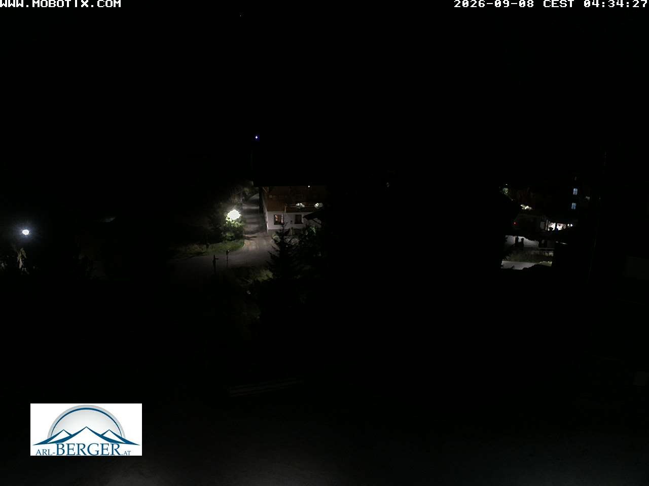 Archiv Foto Webcam Oberlech: Pension Berger
