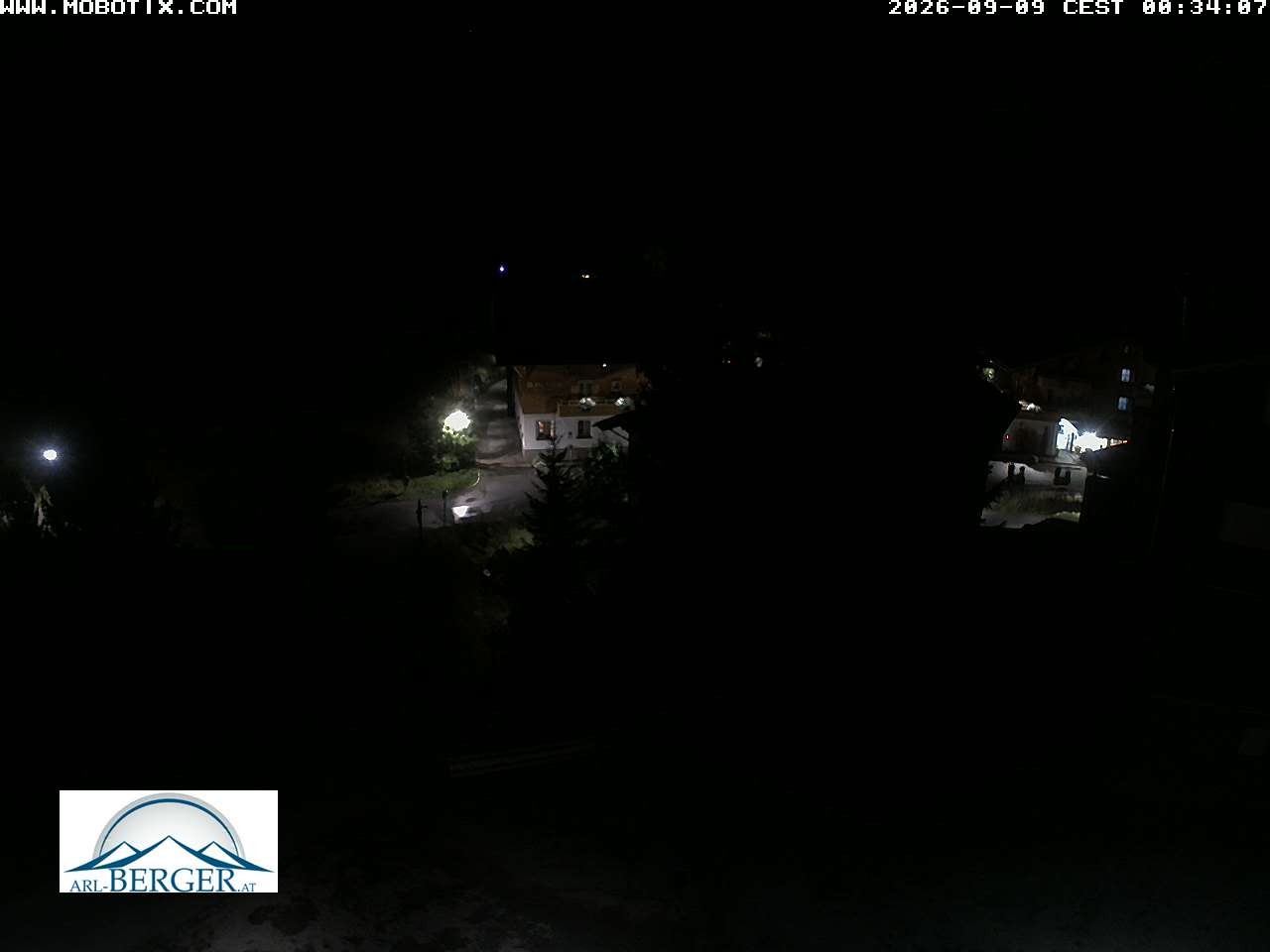 Archiv Foto Webcam Oberlech: Pension Berger