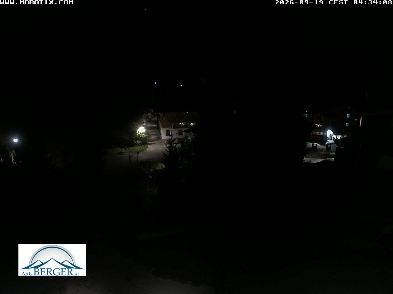 Archiv Foto Webcam Oberlech: Pension Berger