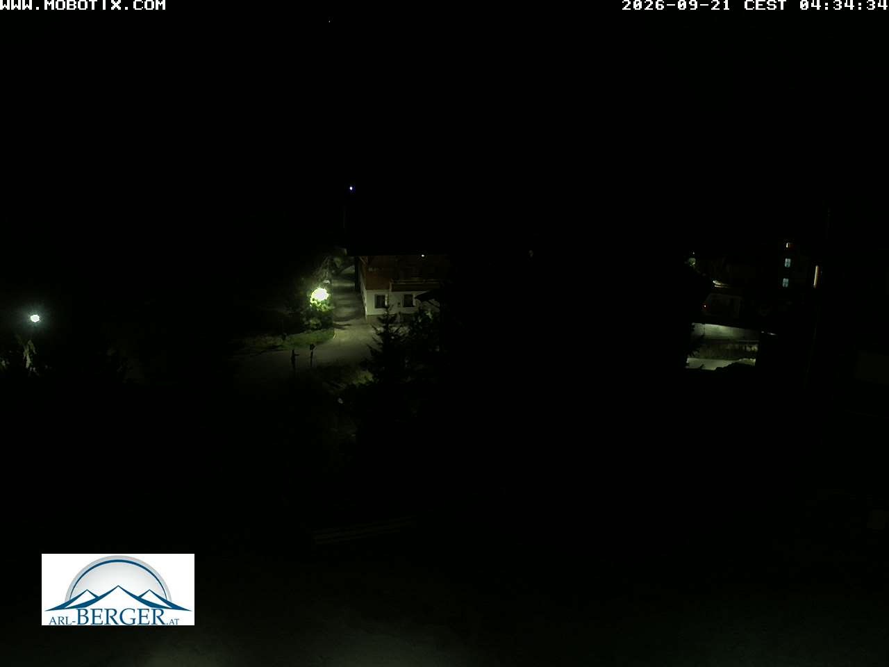 Archiv Foto Webcam Oberlech: Pension Berger