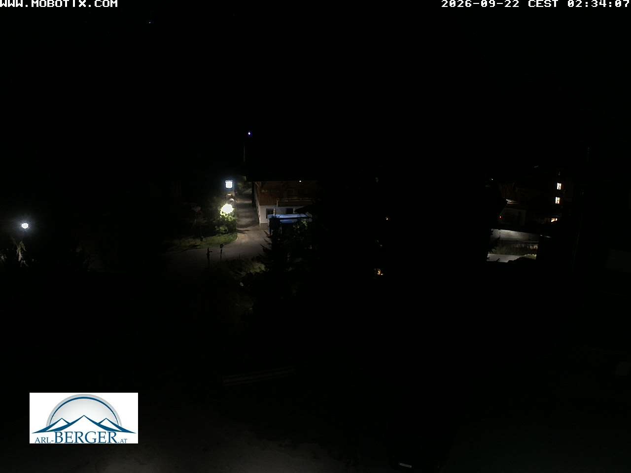 Archiv Foto Webcam Oberlech: Pension Berger