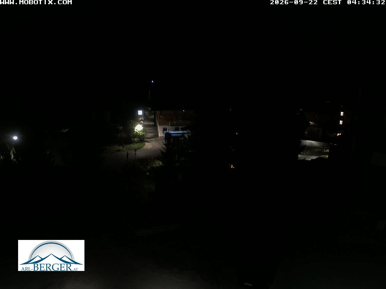 Archiv Foto Webcam Oberlech: Pension Berger