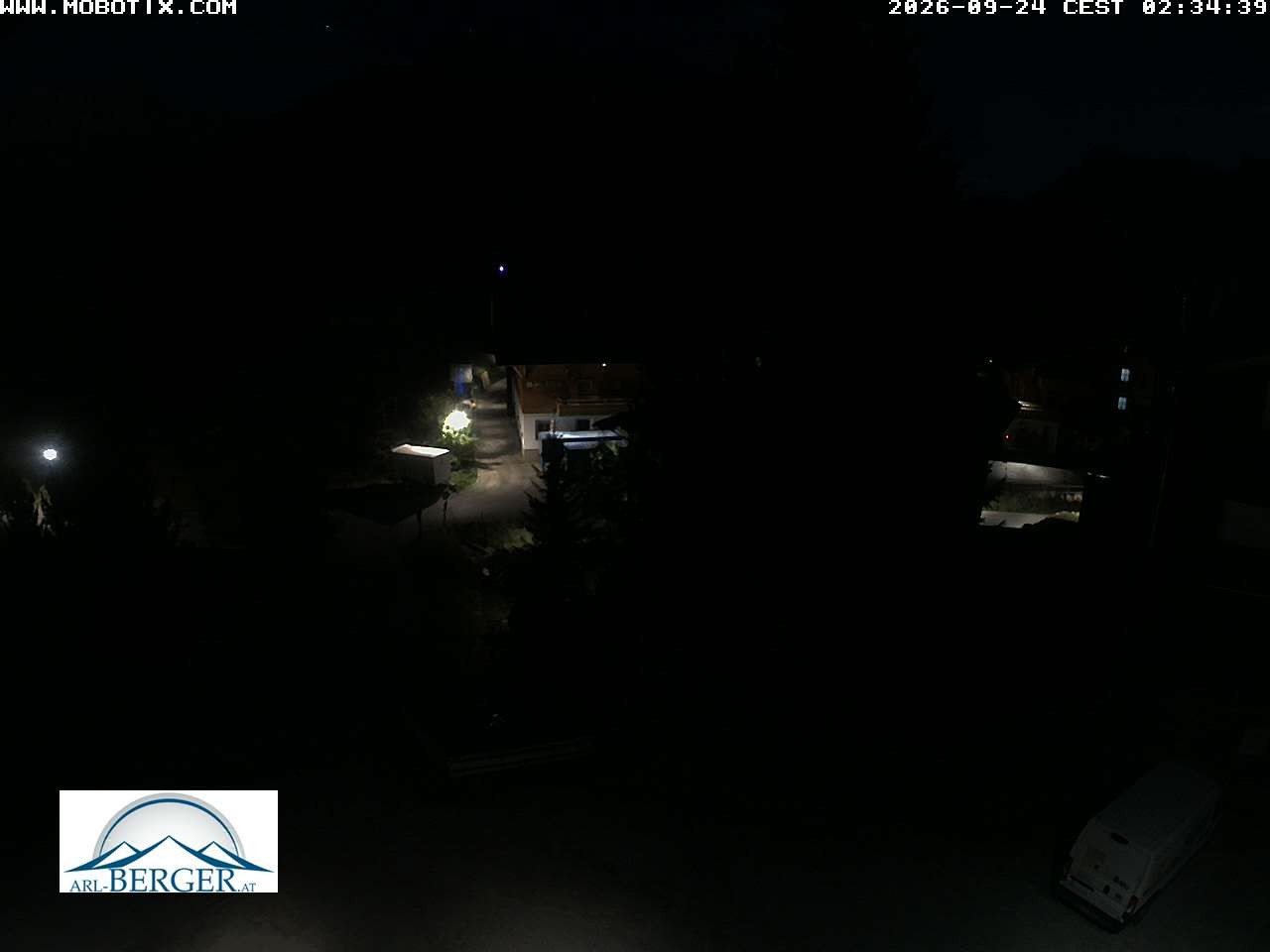 Archiv Foto Webcam Oberlech: Pension Berger