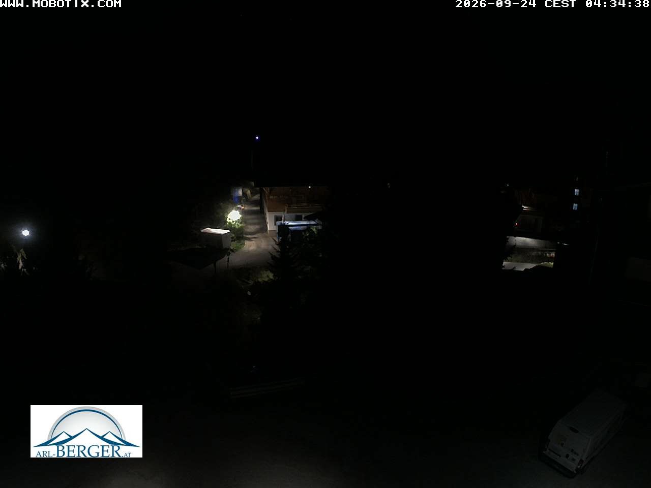 Archiv Foto Webcam Oberlech: Pension Berger