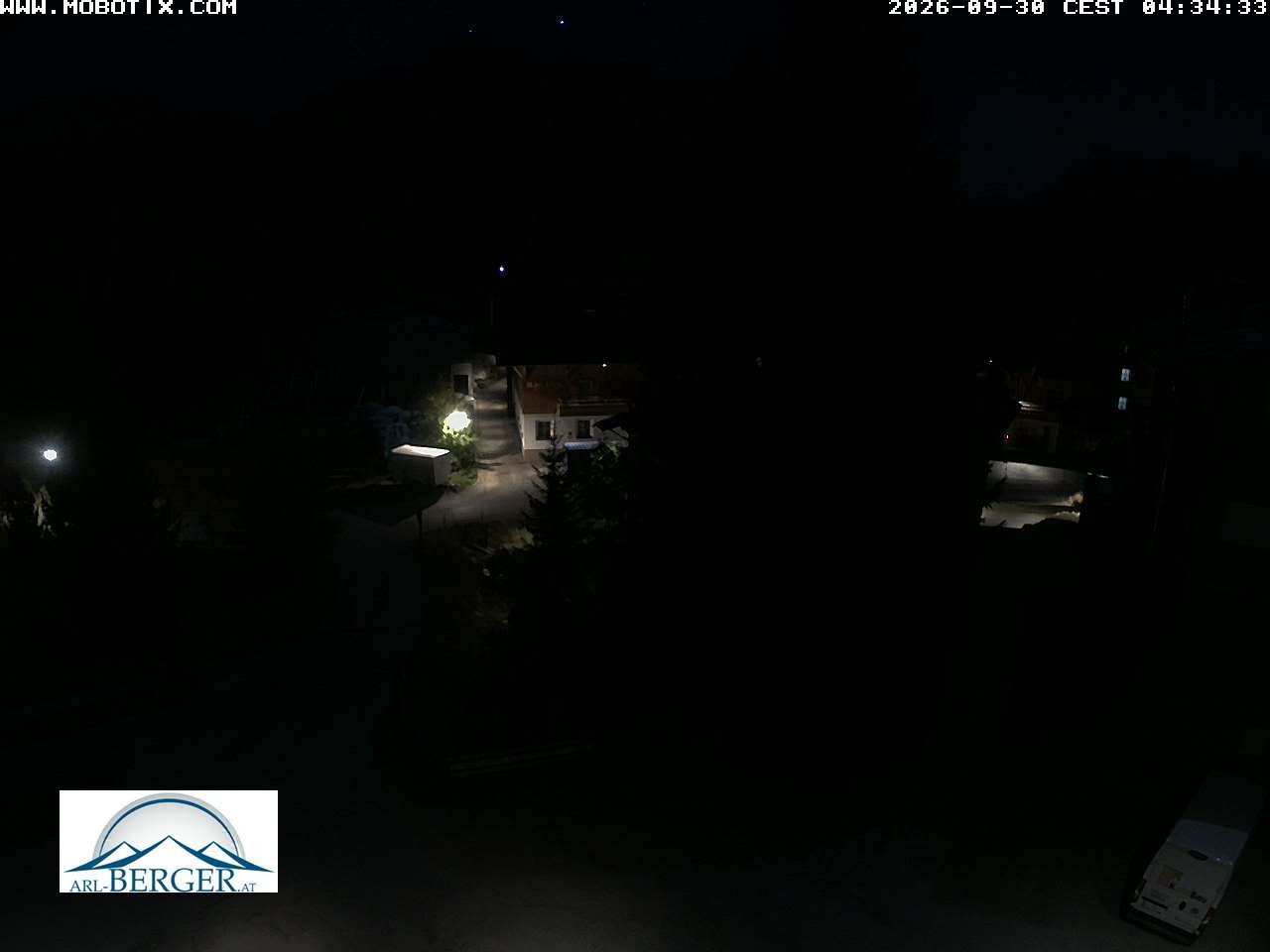 Archiv Foto Webcam Oberlech: Pension Berger