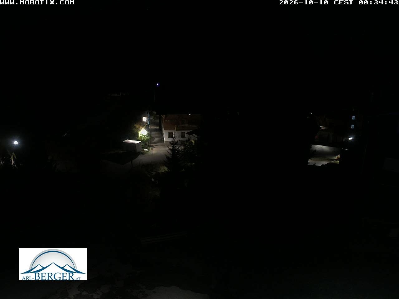 Archiv Foto Webcam Oberlech: Pension Berger
