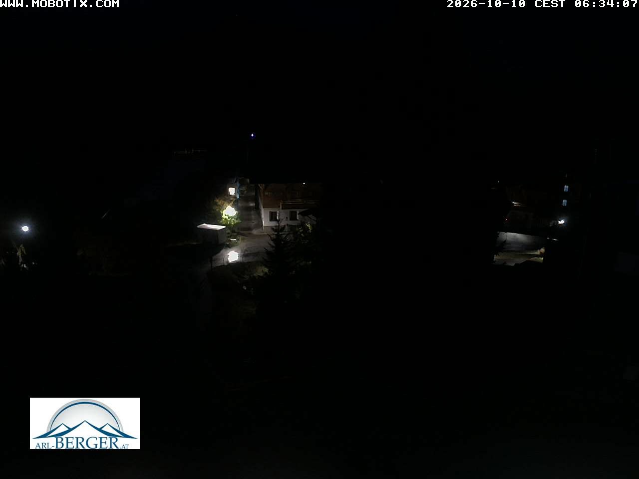 Archiv Foto Webcam Oberlech: Pension Berger