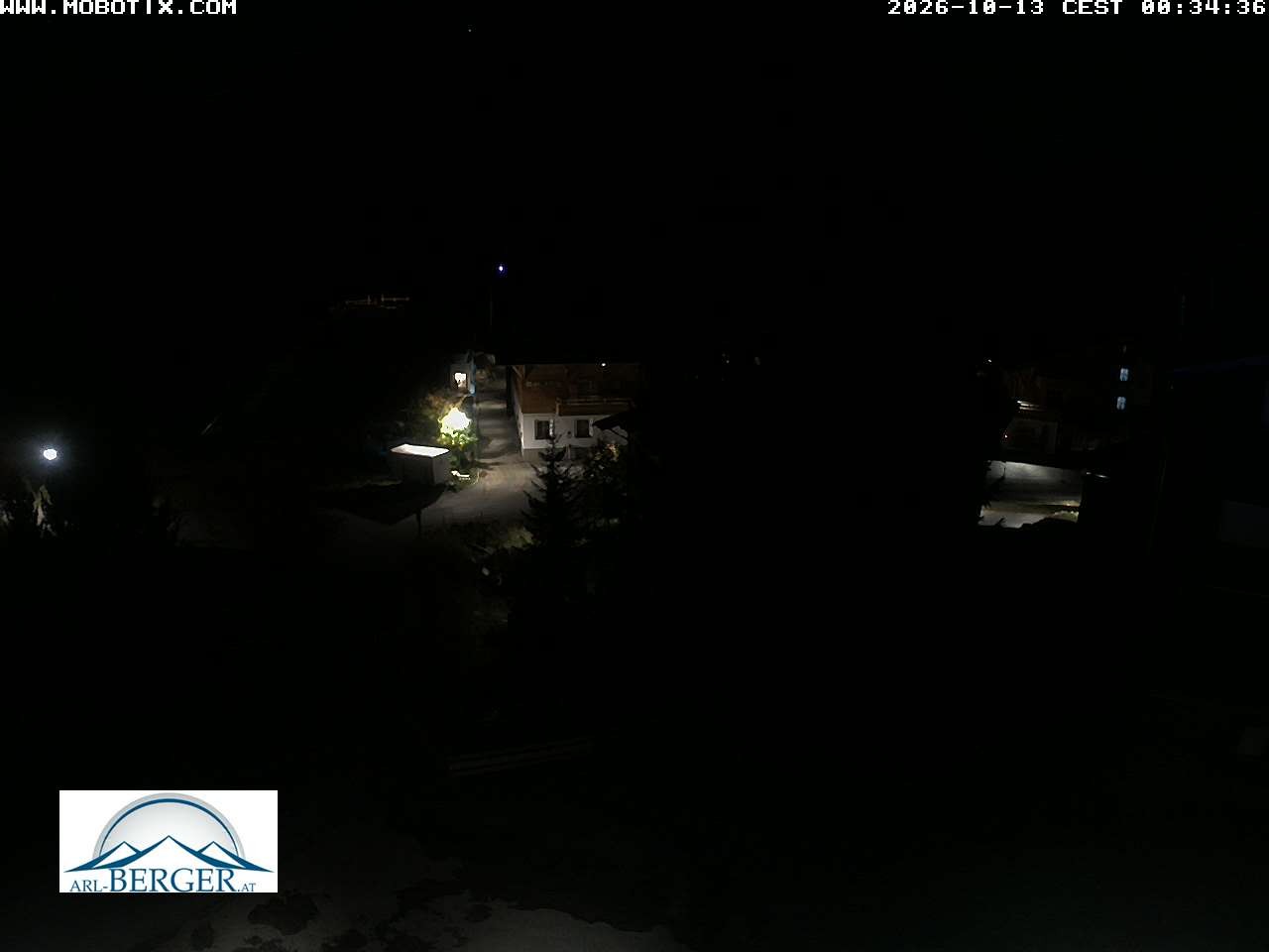 Archiv Foto Webcam Oberlech: Pension Berger