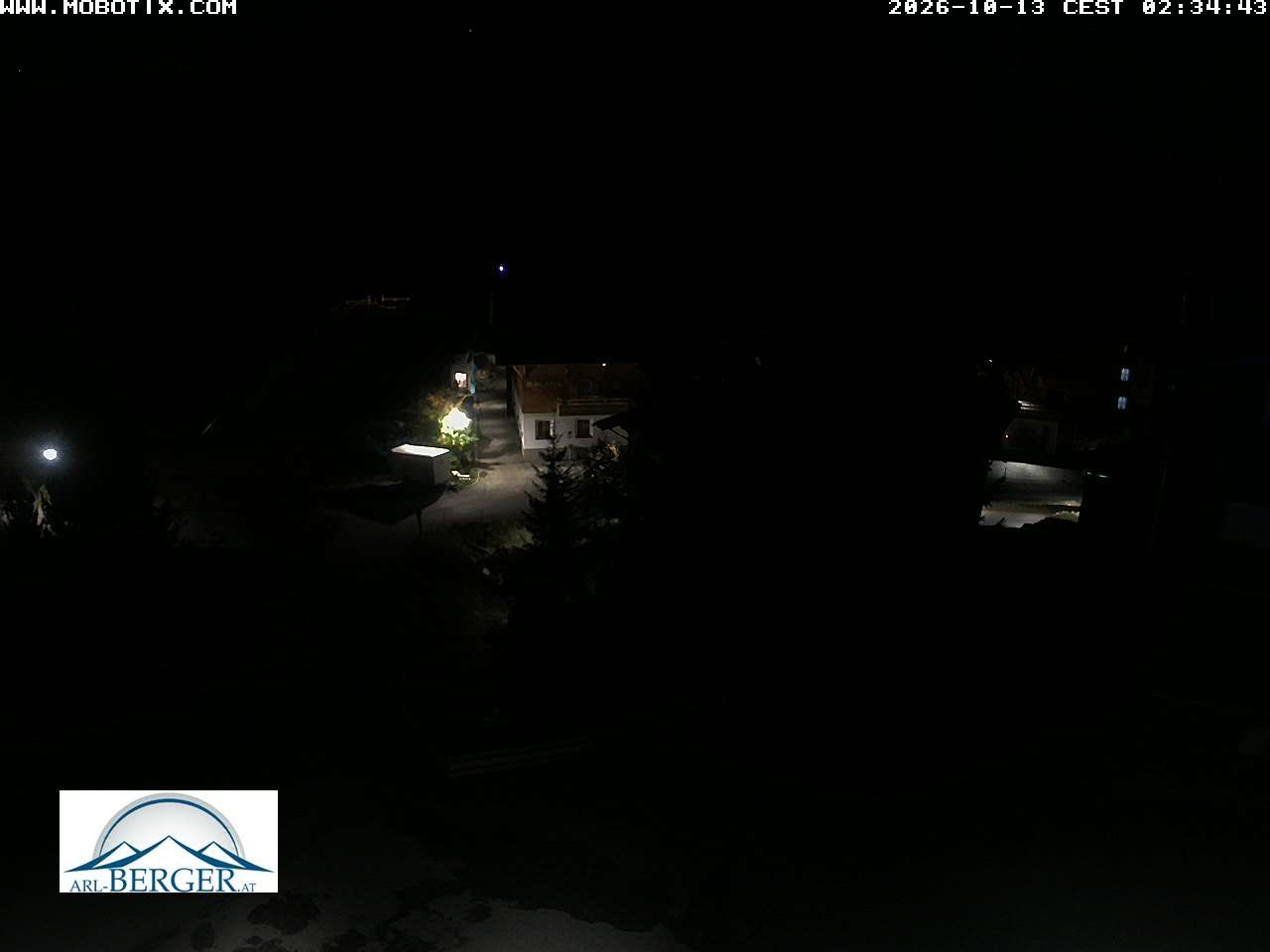 Archiv Foto Webcam Oberlech: Pension Berger