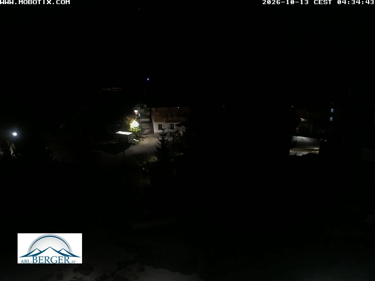 Archiv Foto Webcam Oberlech: Pension Berger