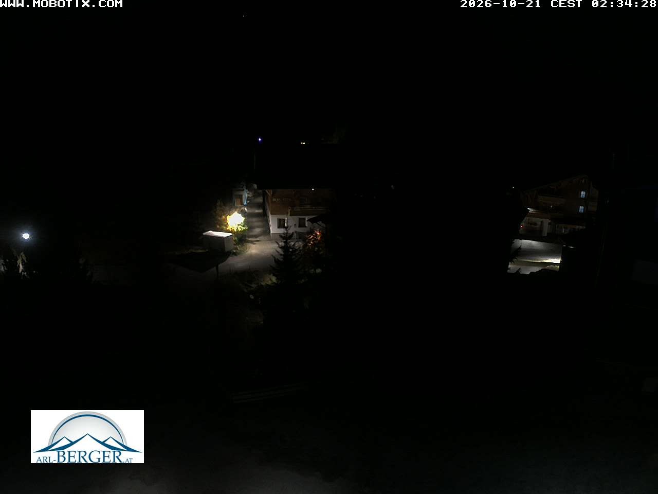 Archiv Foto Webcam Oberlech: Pension Berger