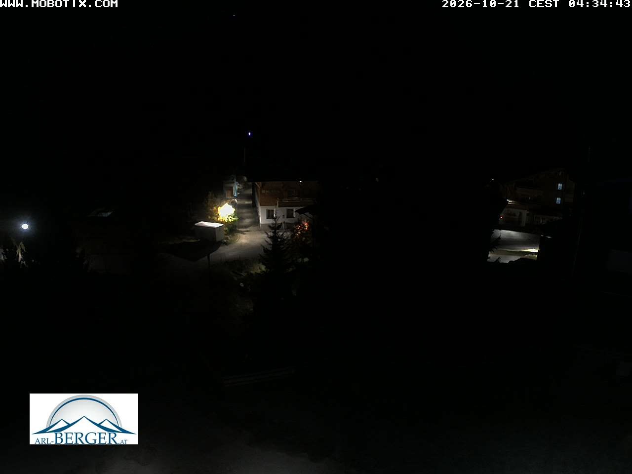 Archiv Foto Webcam Oberlech: Pension Berger