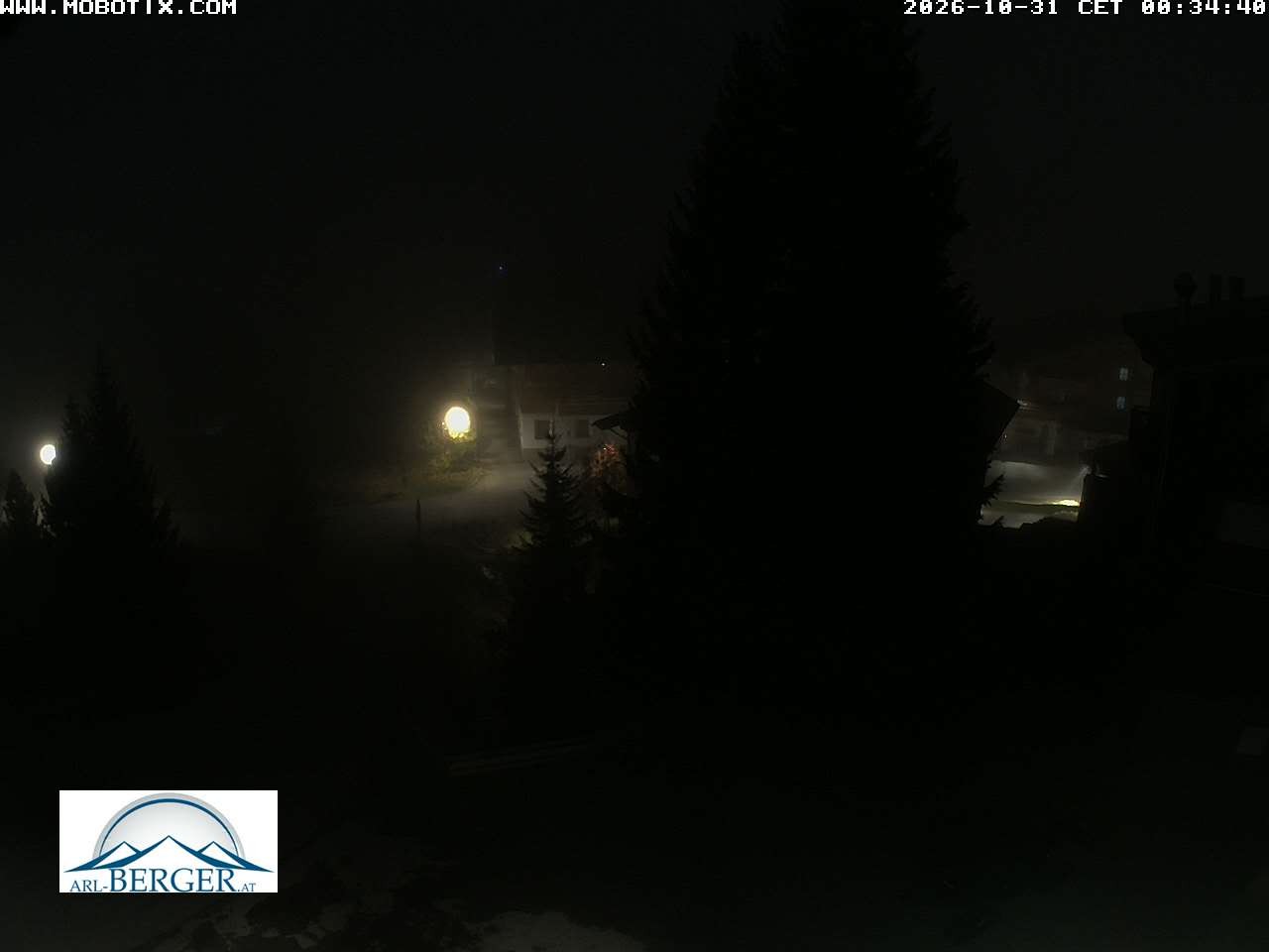 Archiv Foto Webcam Oberlech: Pension Berger