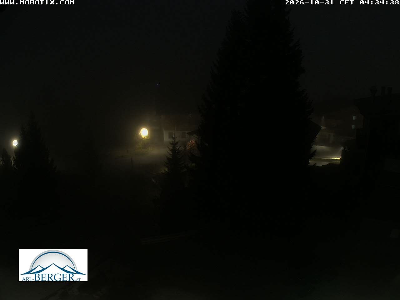 Archiv Foto Webcam Oberlech: Pension Berger