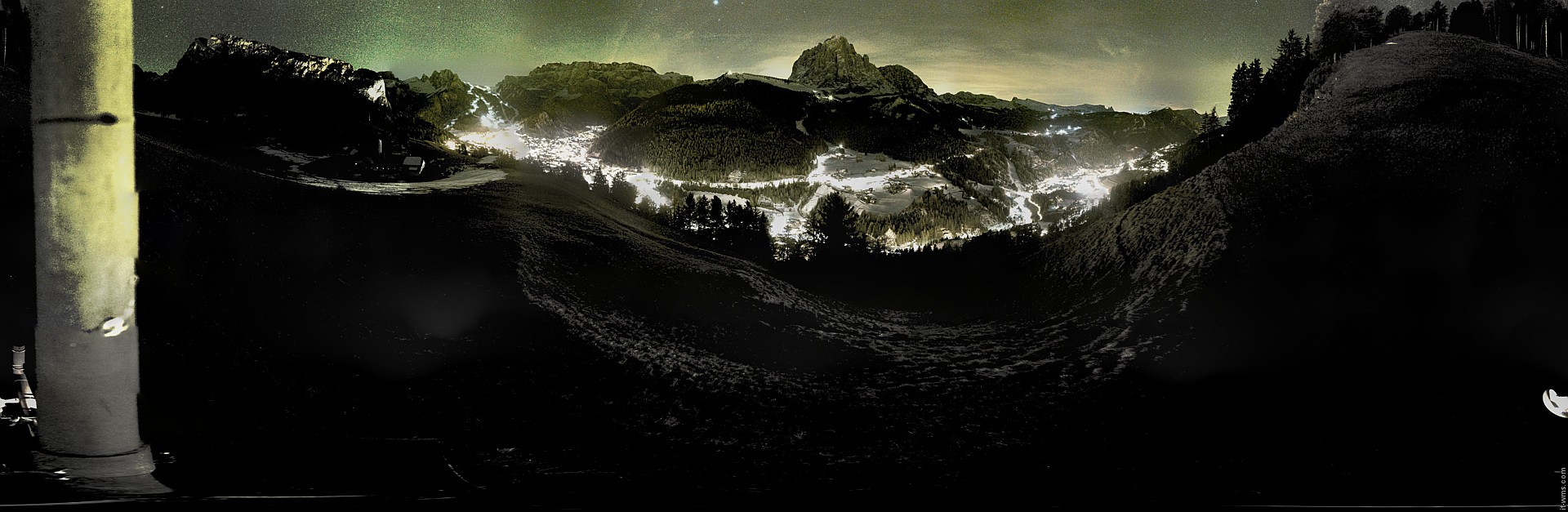 Archiv Foto Webcam Panorama über Wolkenstein