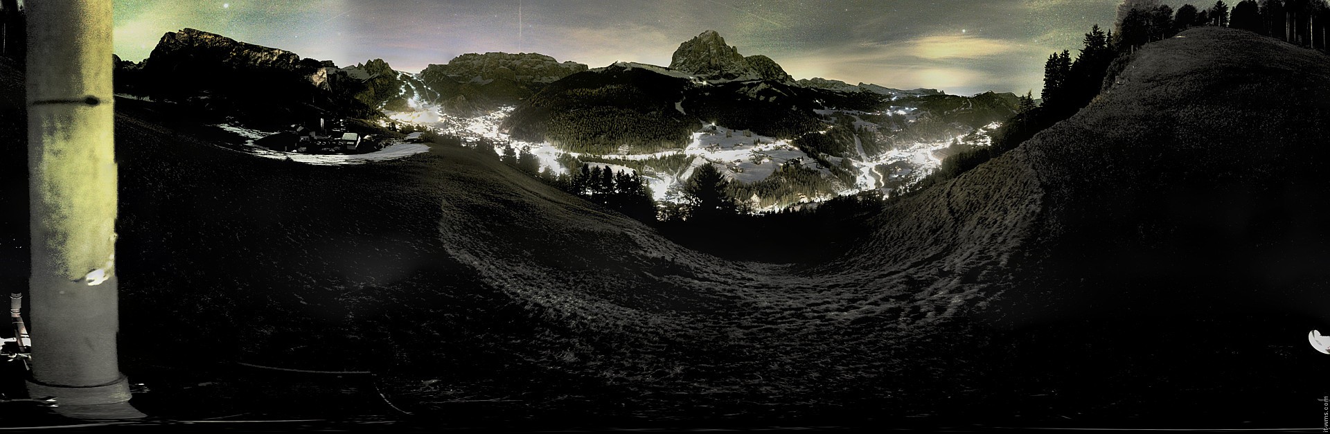 Archiv Foto Webcam Panorama über Wolkenstein