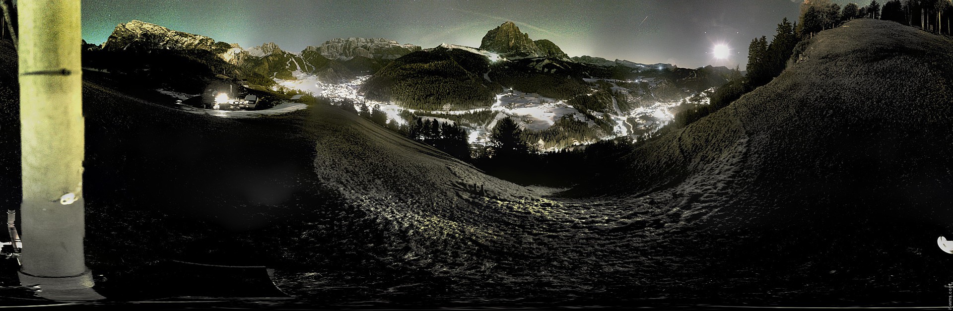 Archiv Foto Webcam Panorama über Wolkenstein