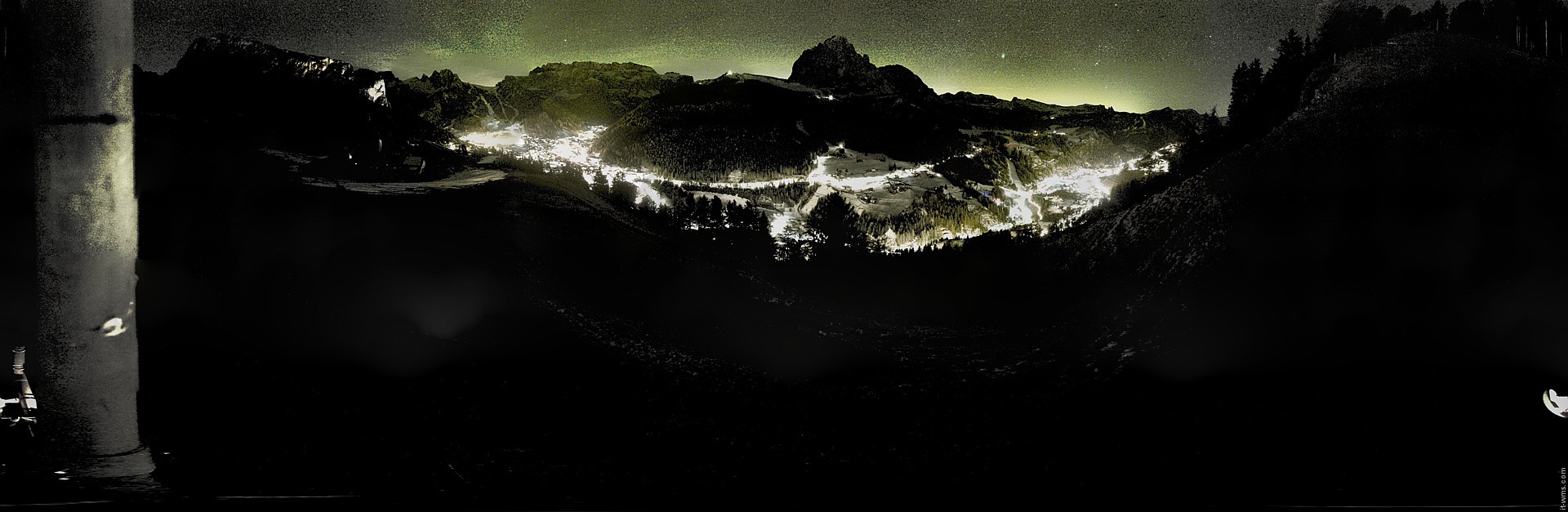 Archiv Foto Webcam Panorama über Wolkenstein