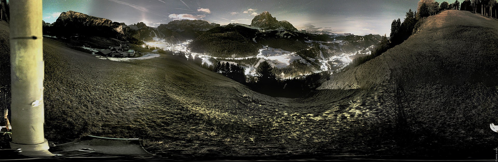 Archiv Foto Webcam Panorama über Wolkenstein