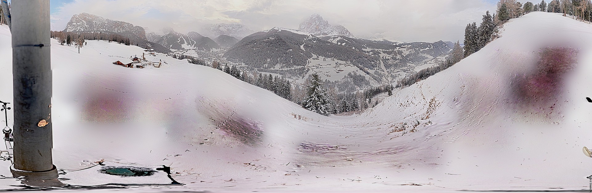 Archiv Foto Webcam Panorama über Wolkenstein