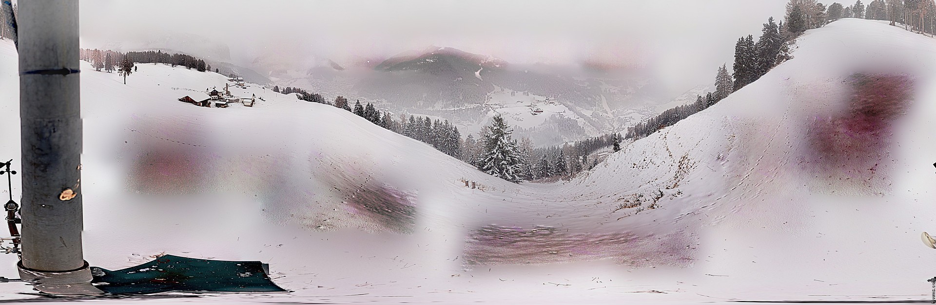 Archiv Foto Webcam Panorama über Wolkenstein