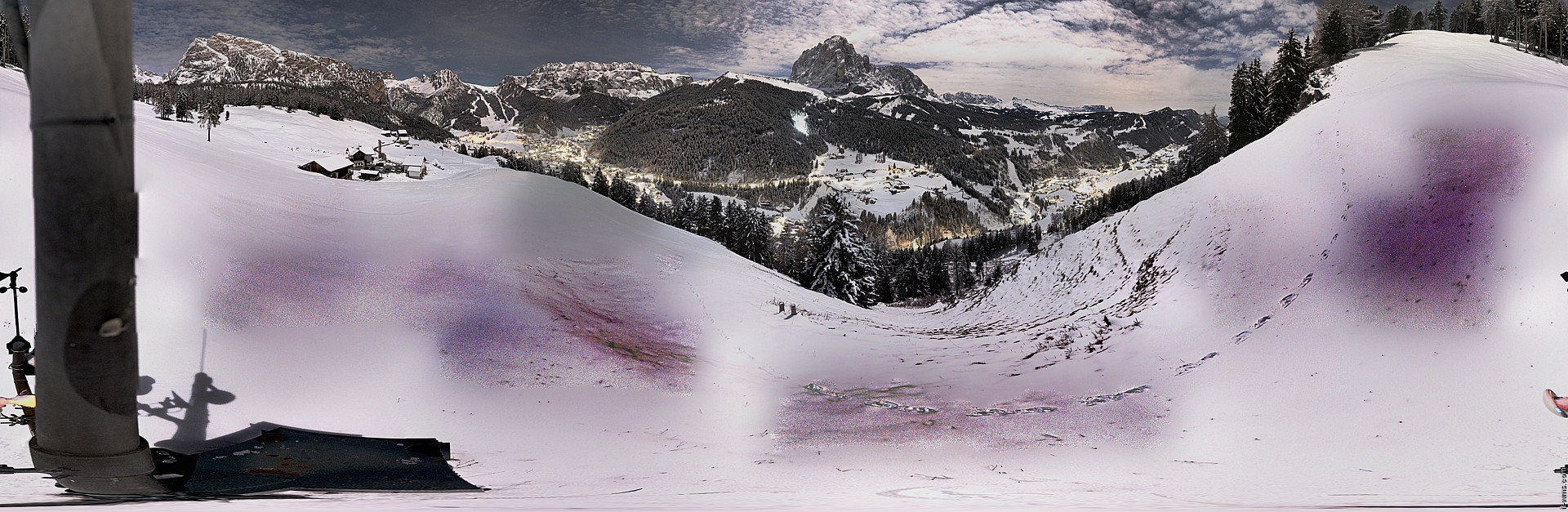 Archiv Foto Webcam Panorama über Wolkenstein