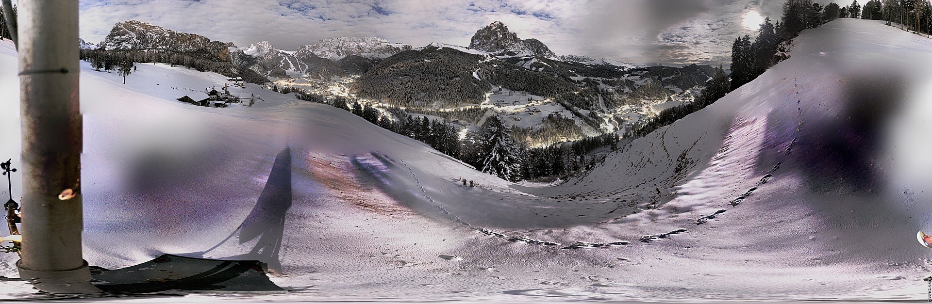 Archiv Foto Webcam Panorama über Wolkenstein