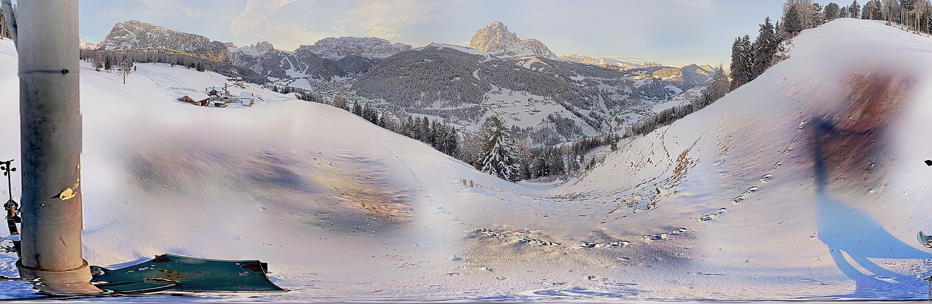 Archiv Foto Webcam Panorama über Wolkenstein