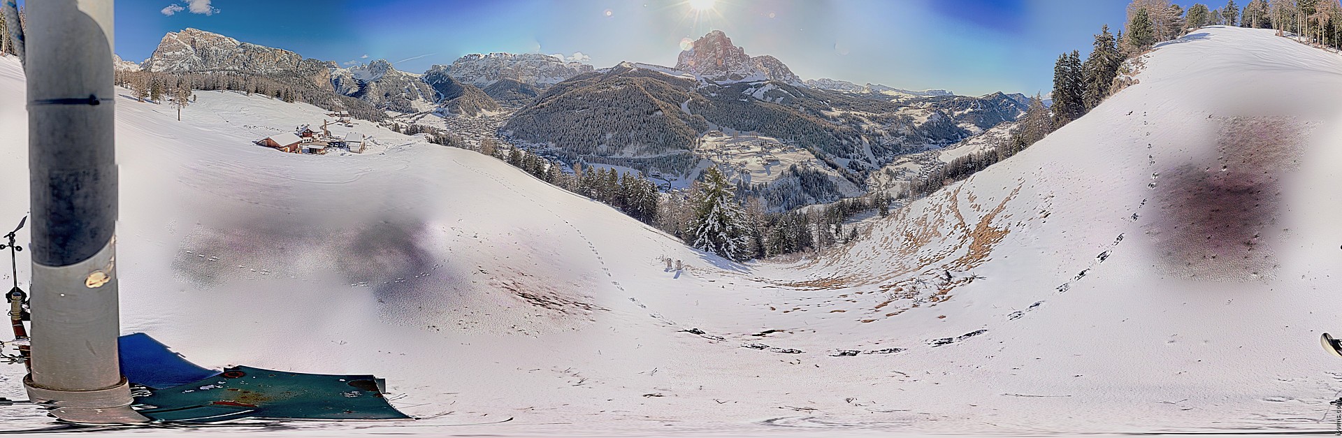 Archiv Foto Webcam Panorama über Wolkenstein