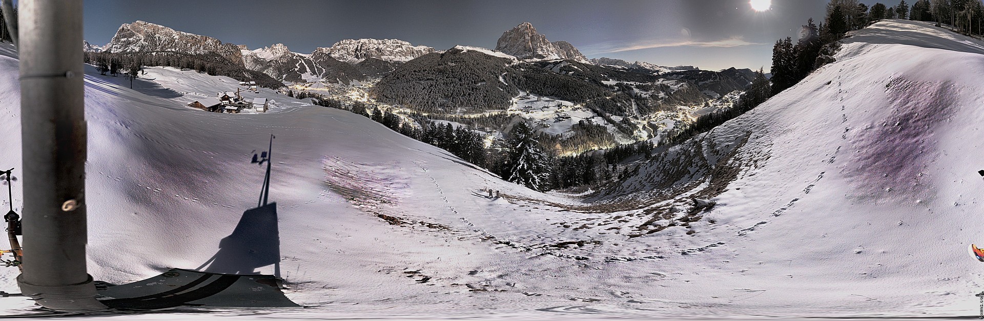 Archiv Foto Webcam Panorama über Wolkenstein