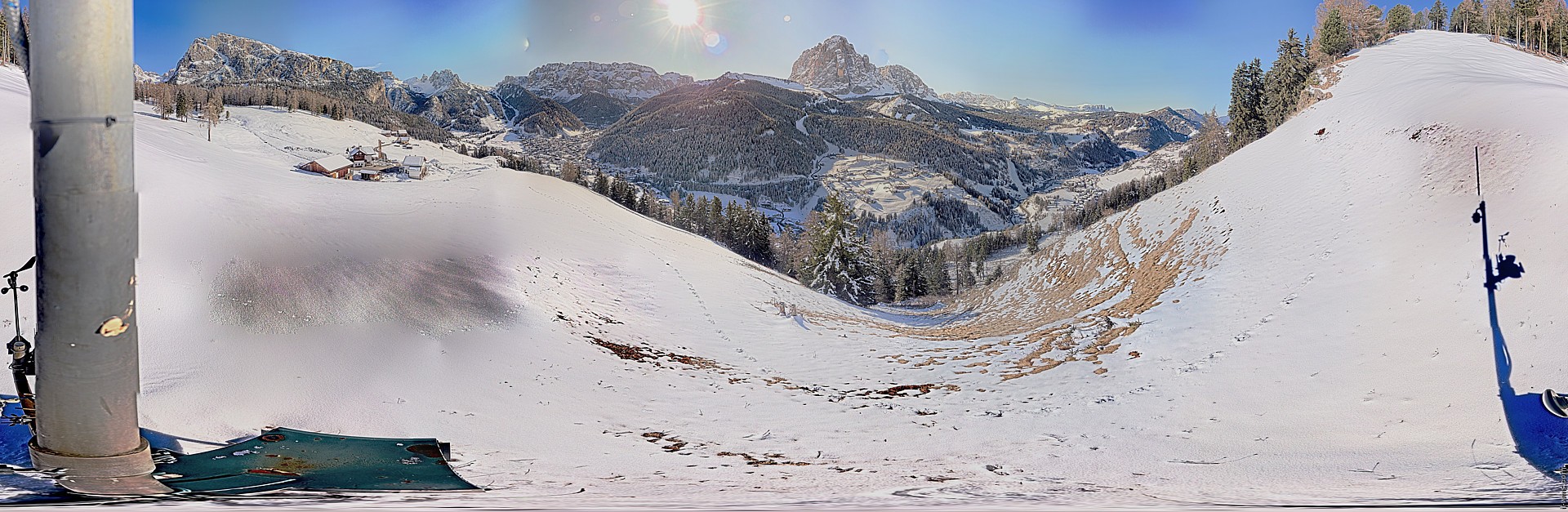 Archiv Foto Webcam Panorama über Wolkenstein