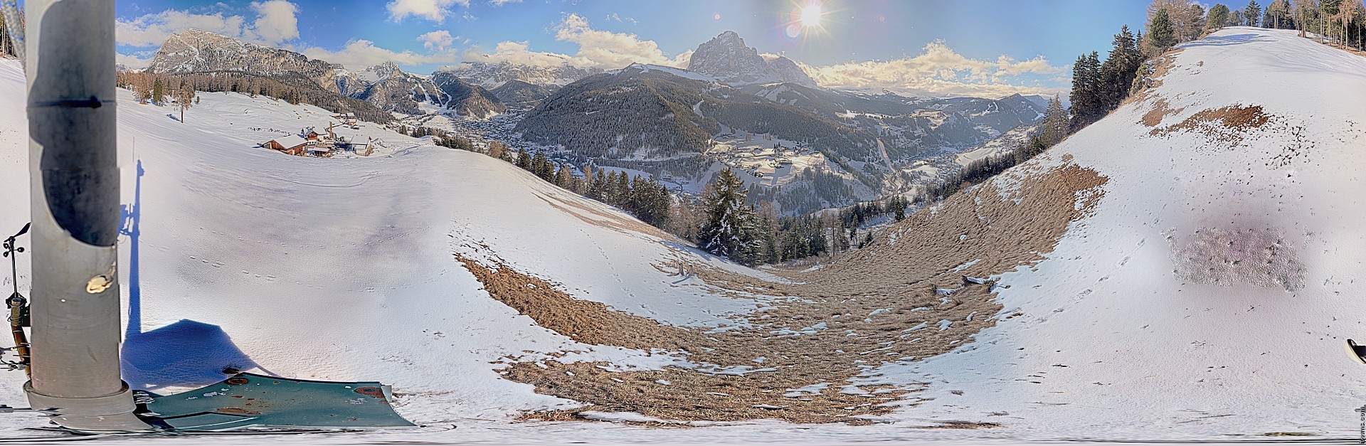 Archiv Foto Webcam Panorama über Wolkenstein
