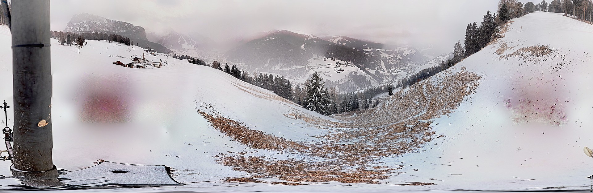 Archiv Foto Webcam Panorama über Wolkenstein