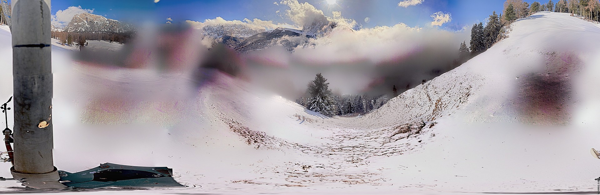 Archiv Foto Webcam Panorama über Wolkenstein